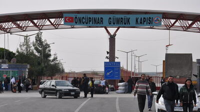 Öncüpınar Sınır Kapısı açıldı
