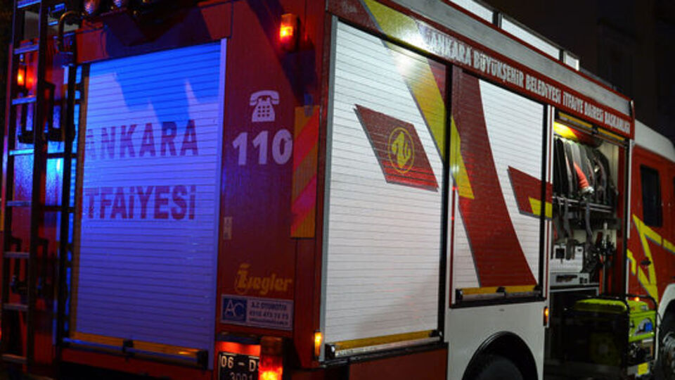 Ankara'da su baskını