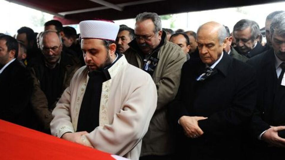 Cengiz Akyıldız'ın cenaze töreninde izdiham!