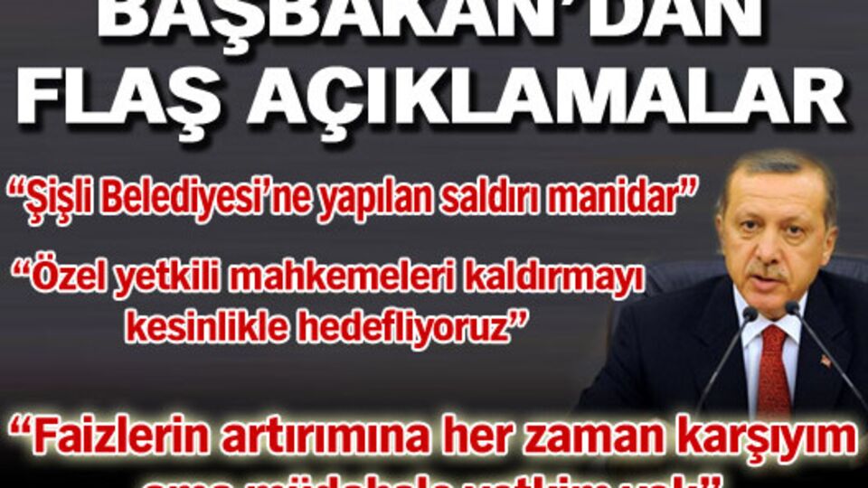 Başbakan Erdoğan'dan önemli açıklamalar