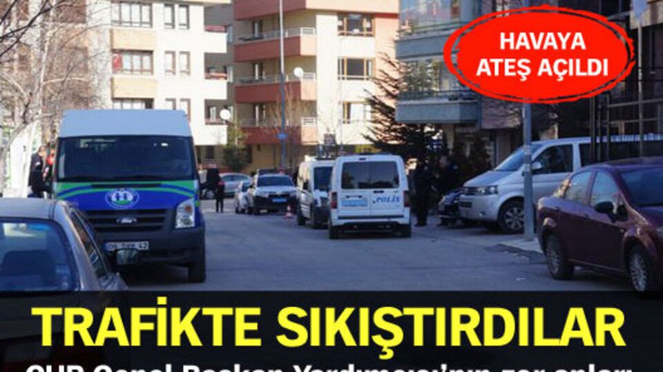 CHP'li Adnan Keskin'i trafikte sıkıştırdılar