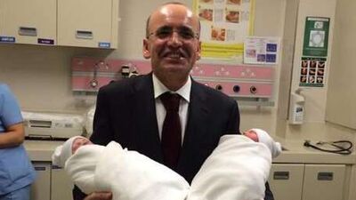İşte Bakan Şimşek'in ikizlerinin ismi
