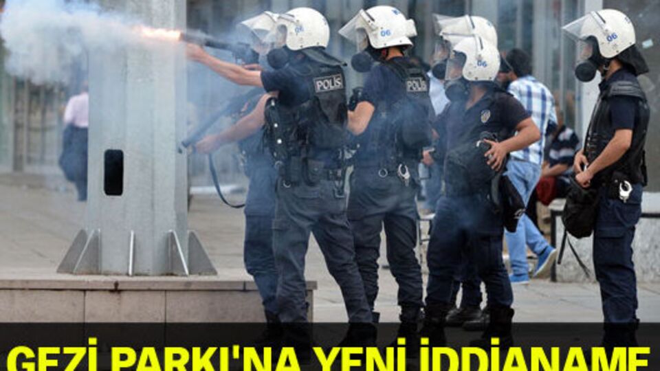 Gezi Parkı olaylarına yeni iddianame
