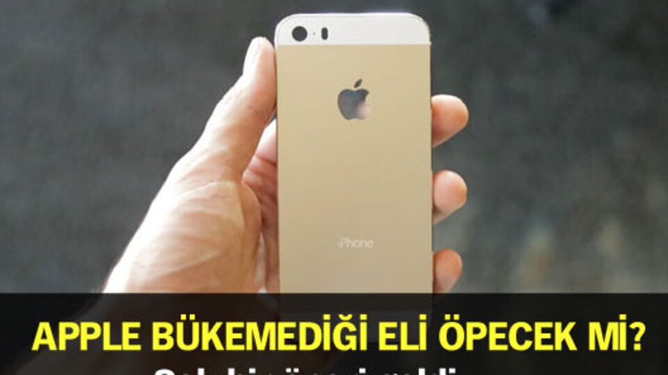 Apple bükemediği eli öpecek mi?