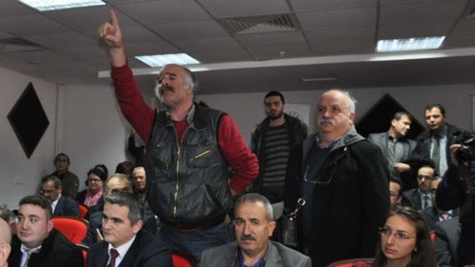 Kalkınma Bakanı'na nükleer protestosu