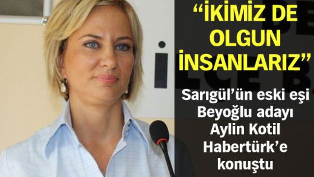 "İkimiz de olgun insanlarız"