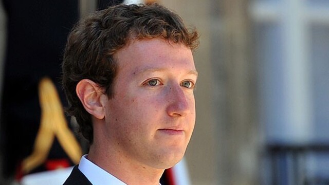 Zuckerberg ilk sırada yer aldı