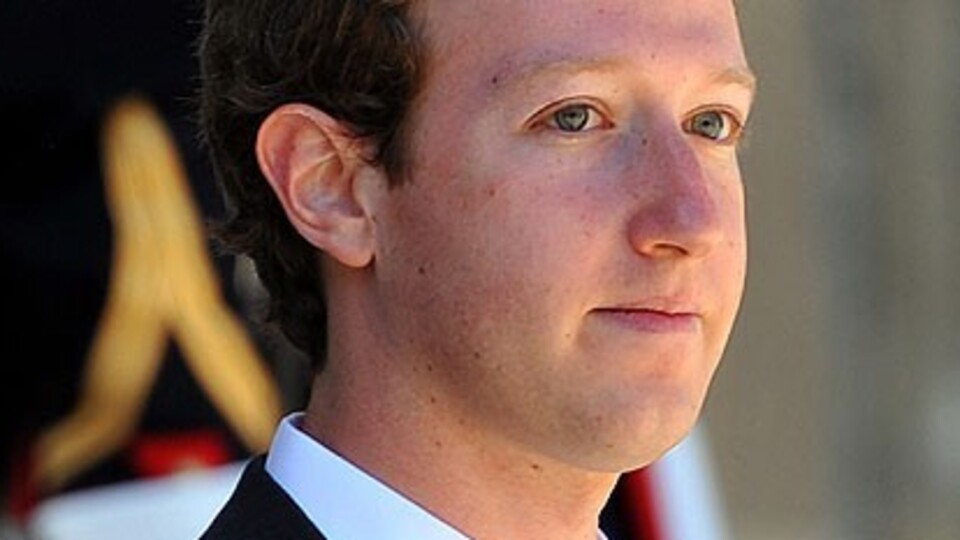 Zuckerberg ilk sırada yer aldı
