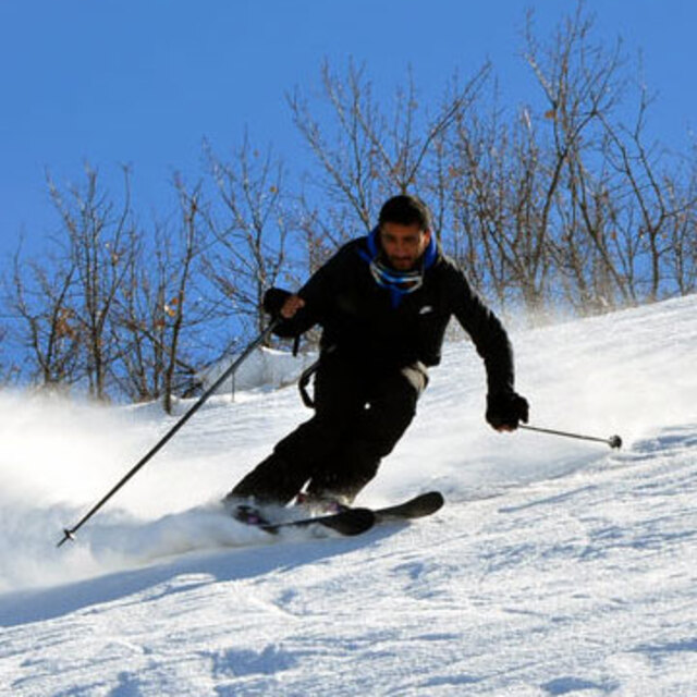 Tunceli'de kayak keyfi