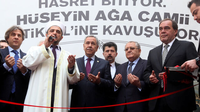 Hüseyin Ağa cami hizmete açıldı