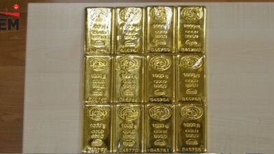 Atatürk Havalimanı'nda altın operasyonu