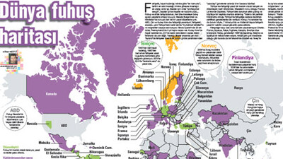 Dünya fuhuş haritası
