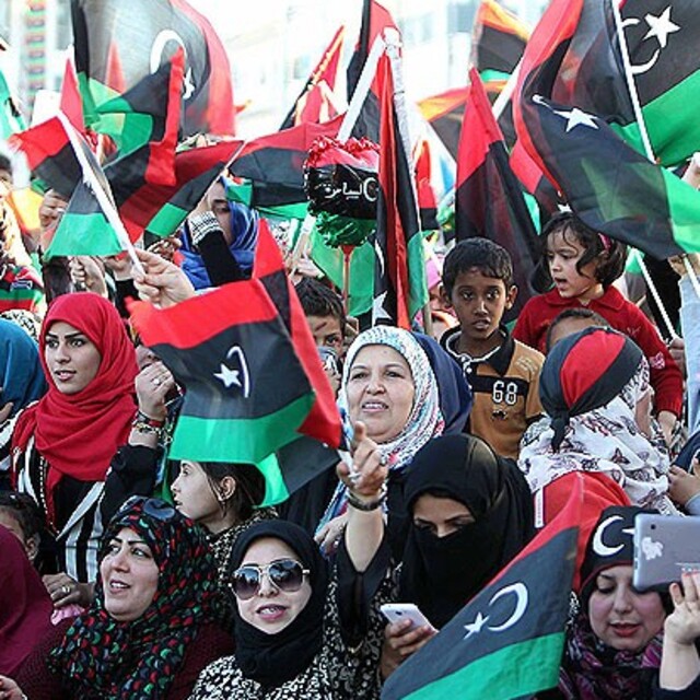 Libya devrimini kutladı