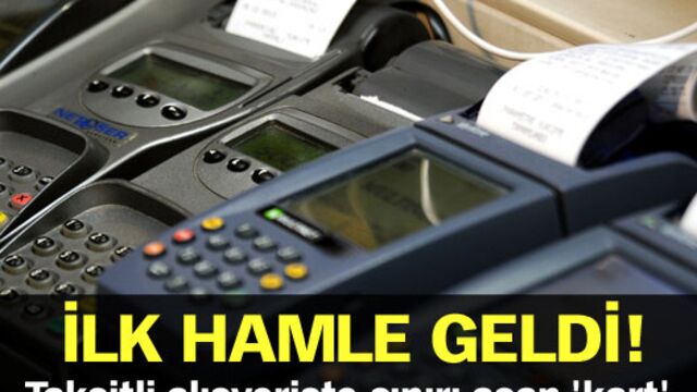 İlk hamle geldi!