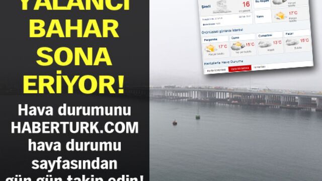 Bahar havası bitiyor