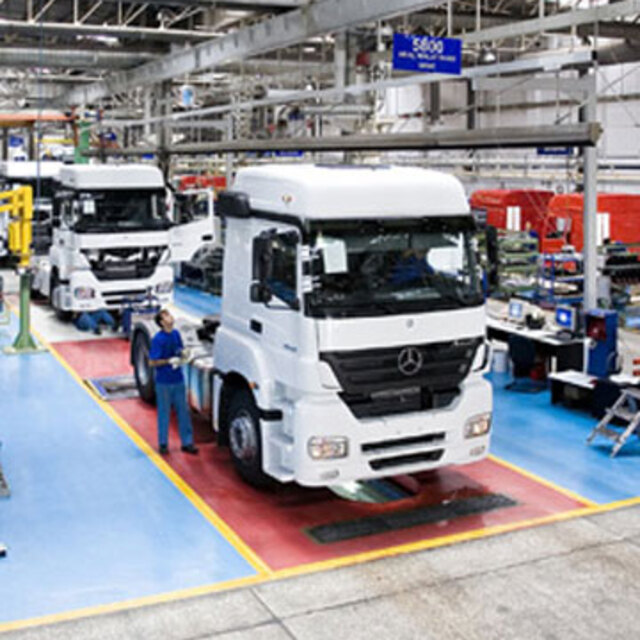 Mercedes-Benz'den üretim rekoru