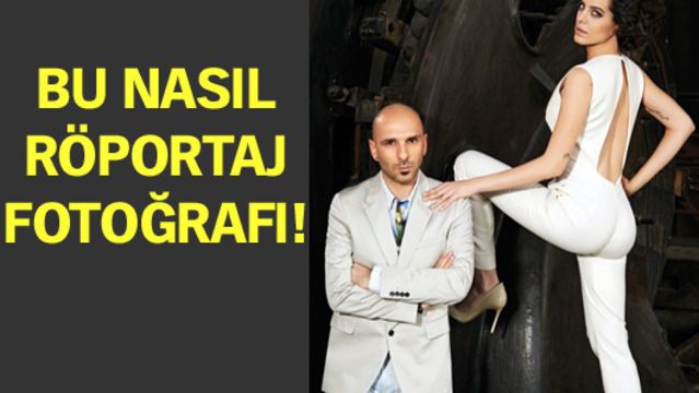 Bu nasıl röportaj fotoğrafı!