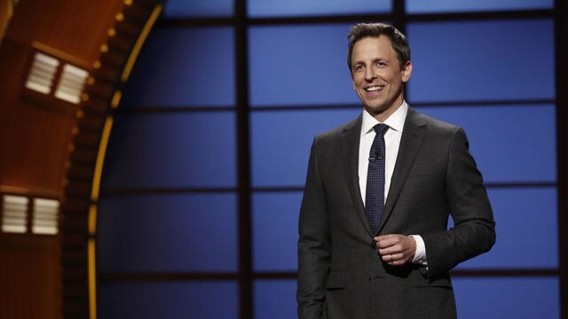 Seth Meyers Bloomberg HT'de!