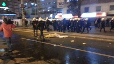 Ankara'da polis müdahalesi