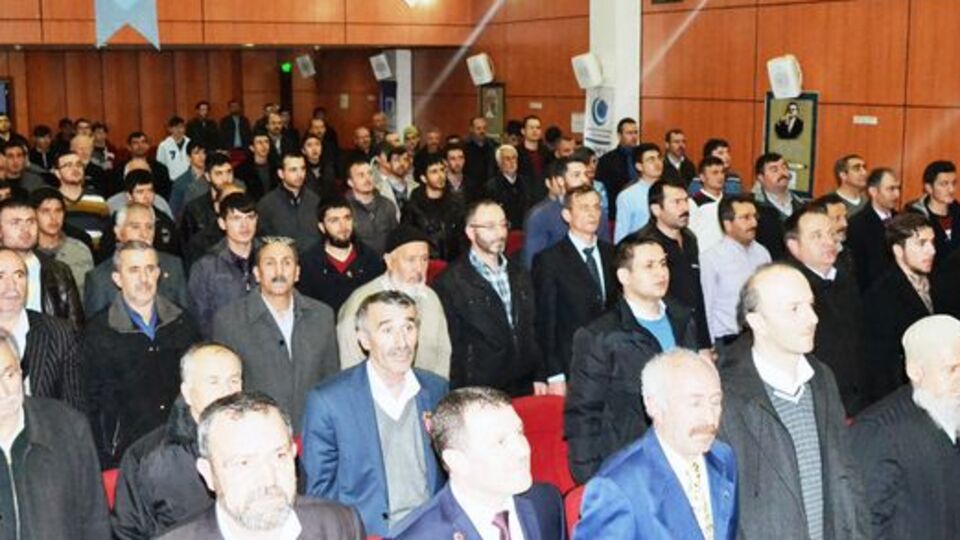 Gümüşhane'de şehitler gecesi düzenlendi