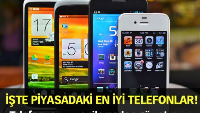 İşte piyasadaki en iyi telefonlar