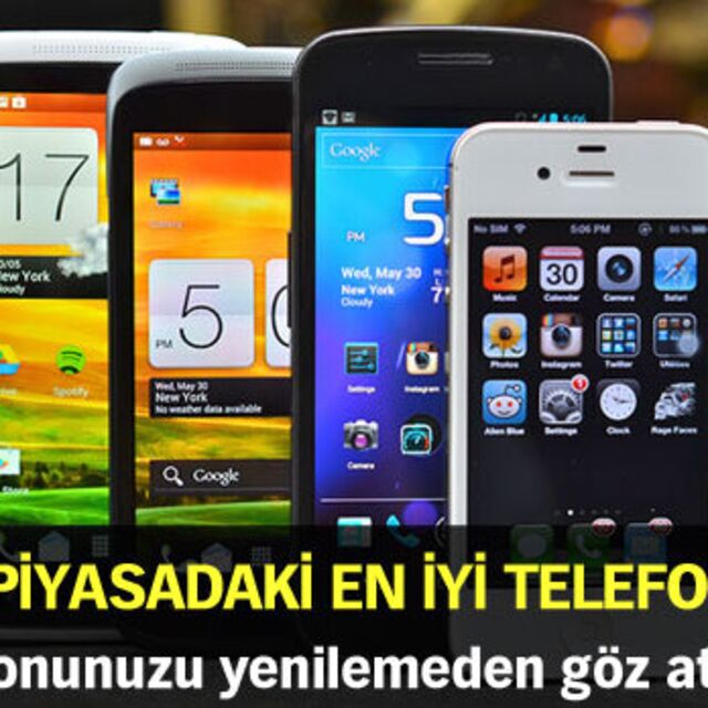 İşte piyasadaki en iyi telefonlar