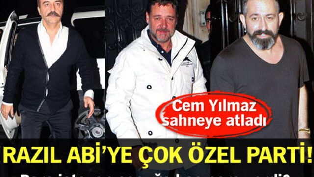 Razıl Abi'ye çok özel parti!