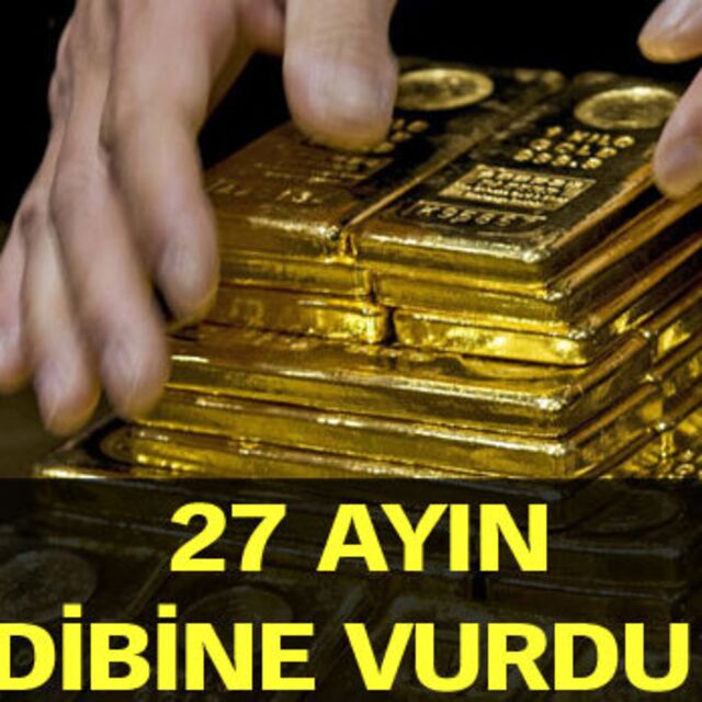 27 ayın dibine vurdu!