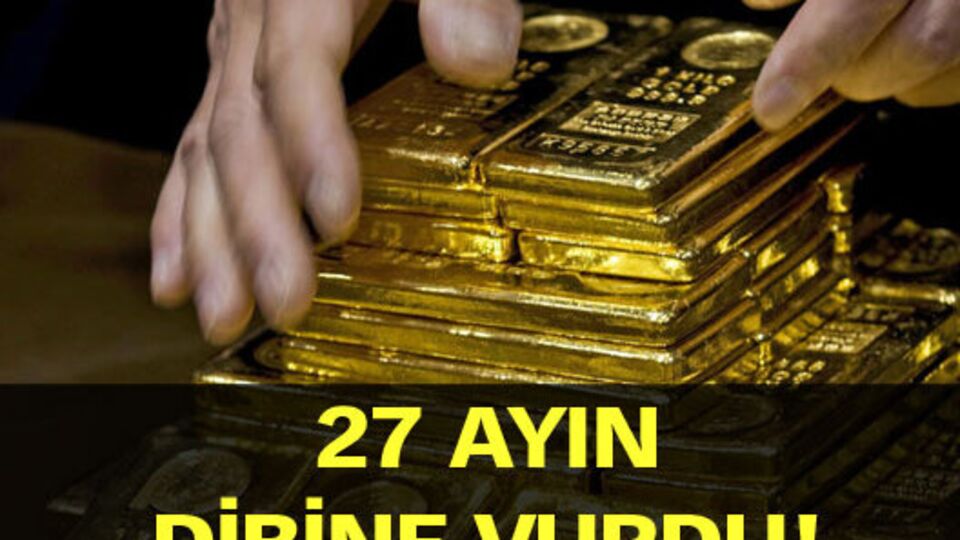 27 ayın dibine vurdu!