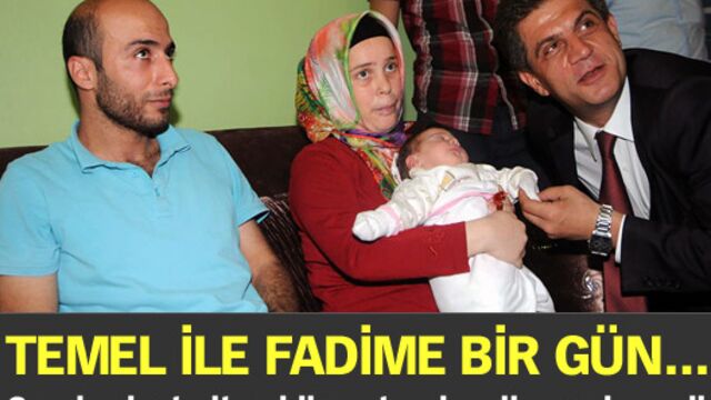 Temel ile Fadime bir gün...