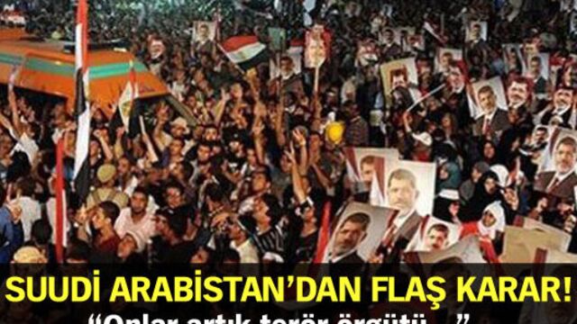 Suudi Arabistan'dan "terör örgütü" açıklaması