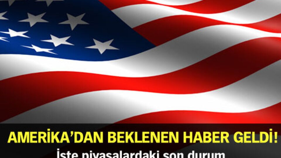 ABD'den beklenen haber geldi!