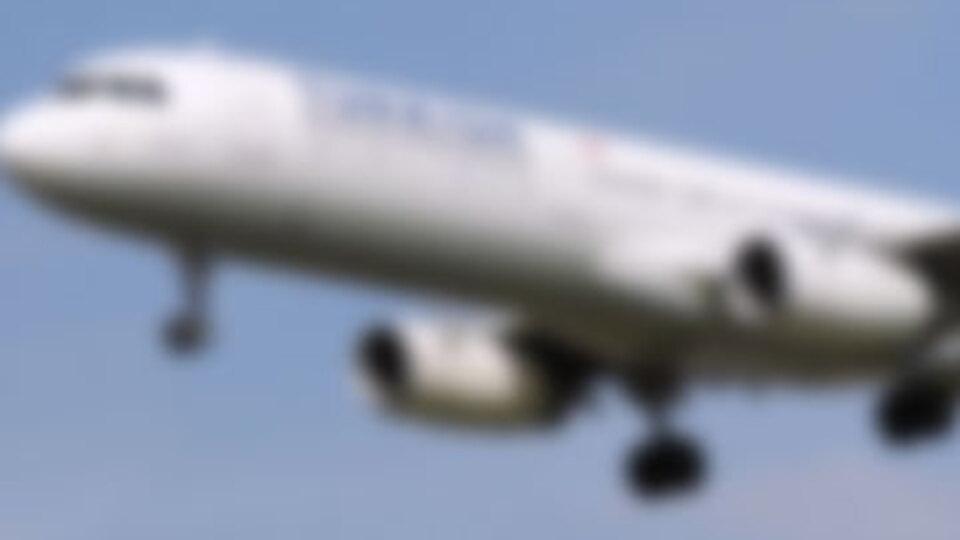 Uçak acil iniş yaptı