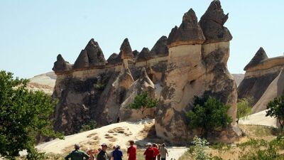 Kapadokya'ya 2 ayda 200 bin ziyaretçi!