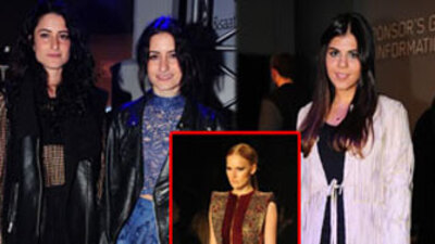 Kardeşlerden moda şov