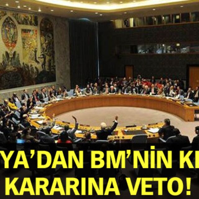 Rusya'dan BM'nin 'Kırım' kararına veto