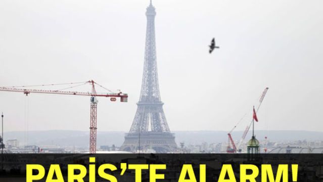 Paris'te alarm!