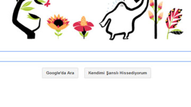 İlkbahar ekinoksu Doodle oldu