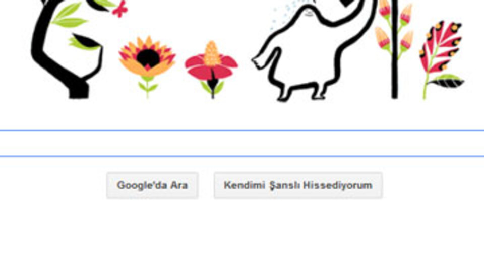 İlkbahar ekinoksu Doodle oldu