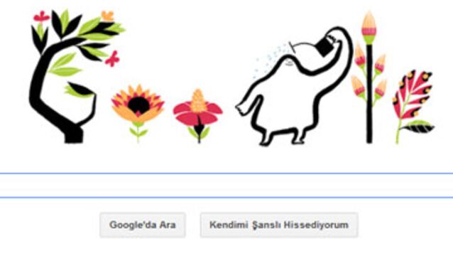 İlkbahar ekinoksu Google'a Doodle oldu