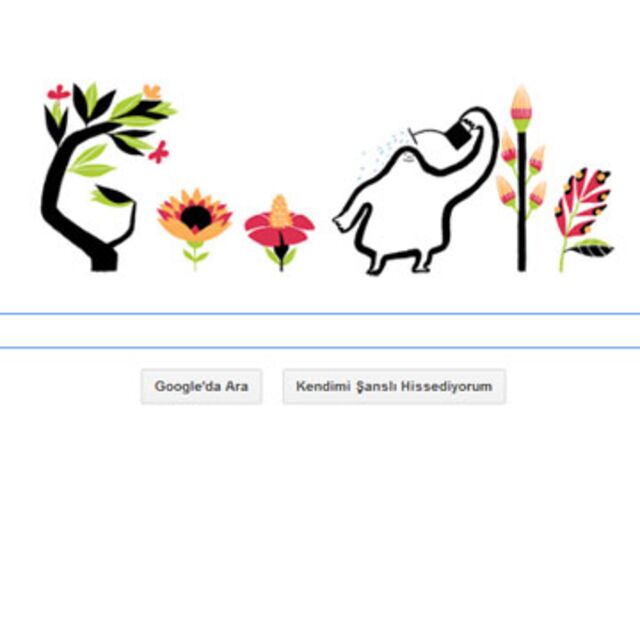İlkbahar ekinoksu Google'a Doodle oldu