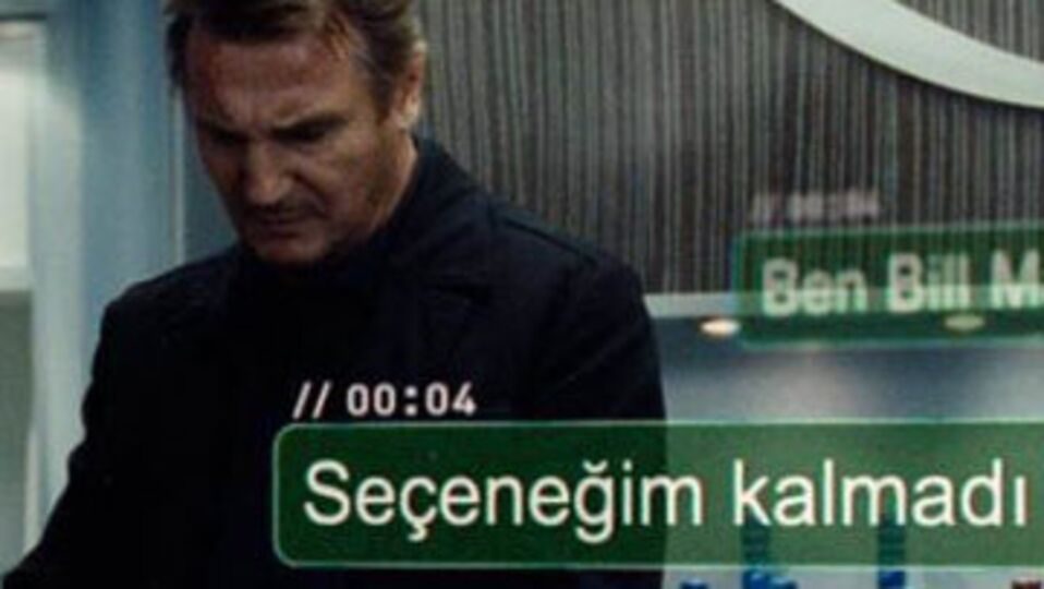 Liam Neeson Türkçe mesajlaşıyor!