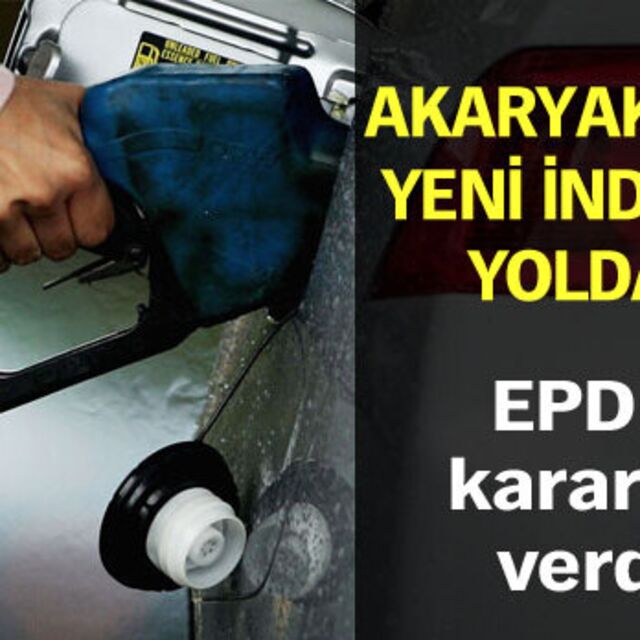 Akaryakıtta yeni indirim yolda!
