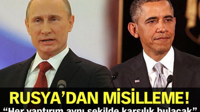 Rusya'dan ABD'ye misilleme