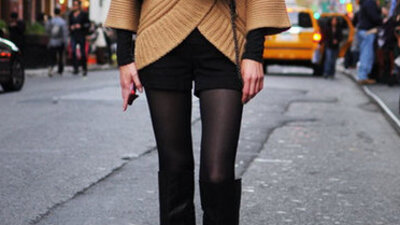 Şort çorap kombinleri