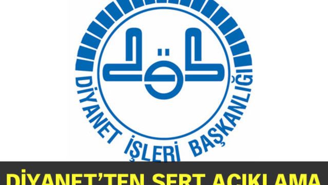 Diyanet'ten sert açıklama