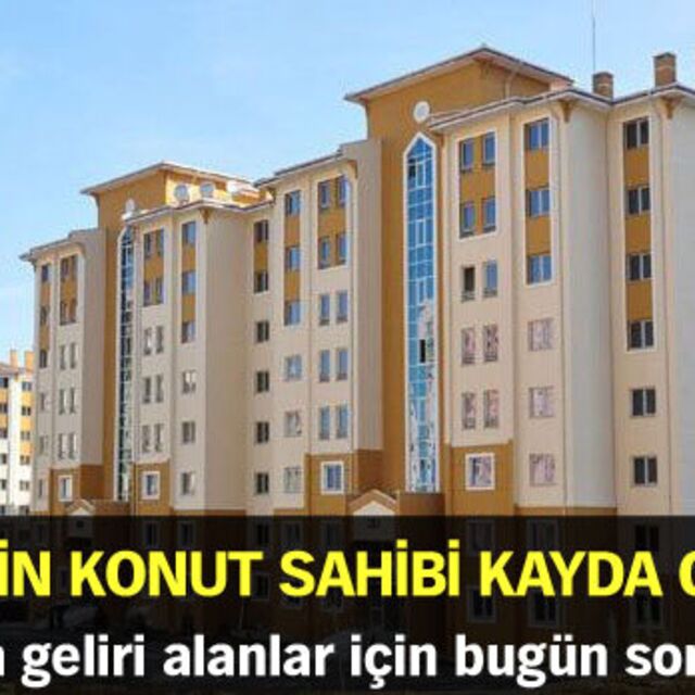 500 bin ev sahibi kayda girdi!