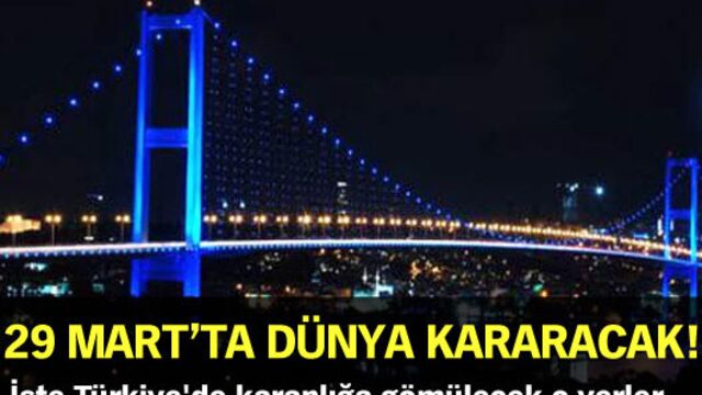 29 Mart'ta dünya kararacak!