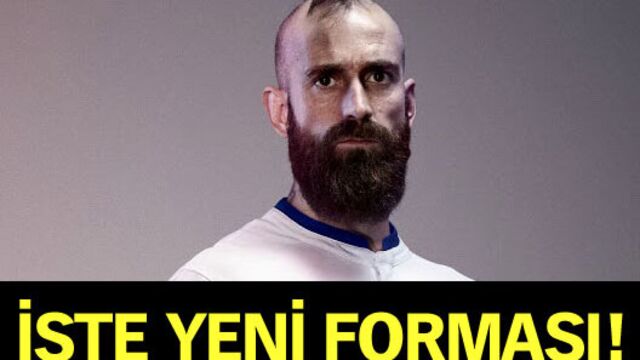 İşte yeni forması!