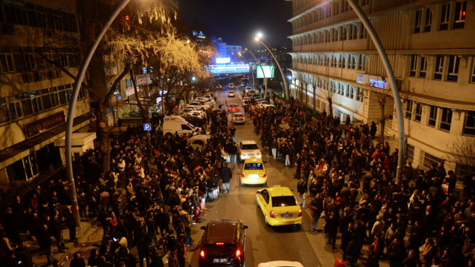 YSK önünde protesto!